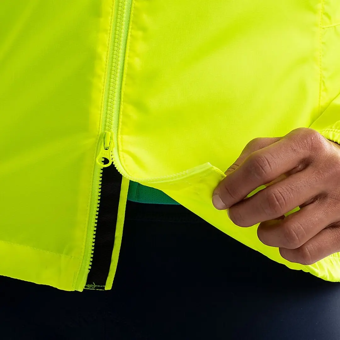 Pearl Izumi Fietsjack Quest Barrier Dames Polyester Geel Mt M