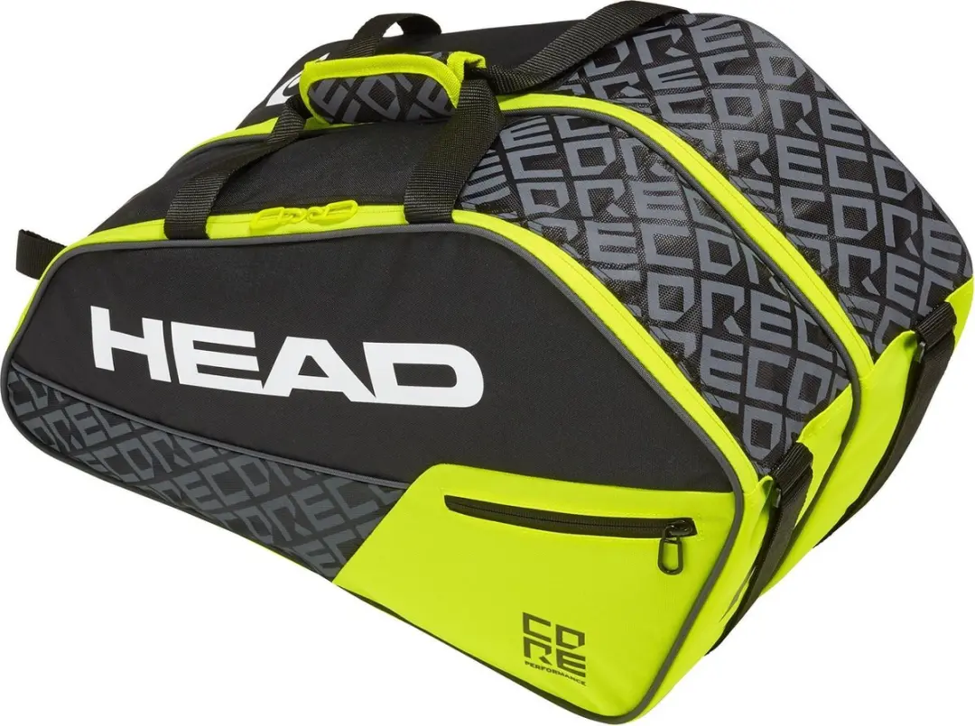 Head Padel Core Tas Geel/Zwart