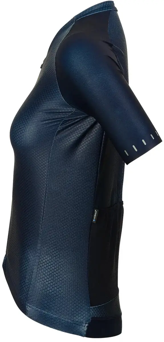 Bioracer Icon Coldblack Wielertrui XS - Blauw