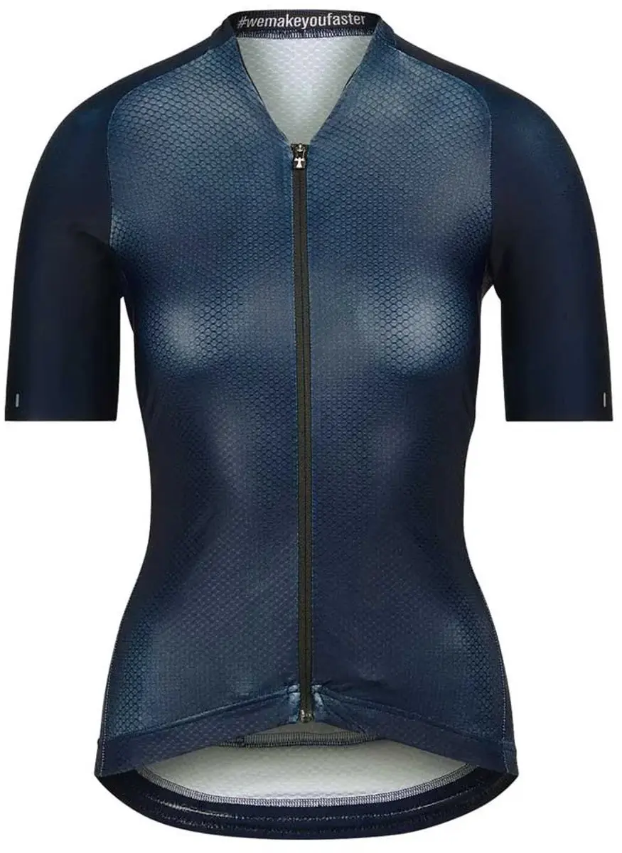 Bioracer Icon Coldblack Wielertrui XS - Blauw