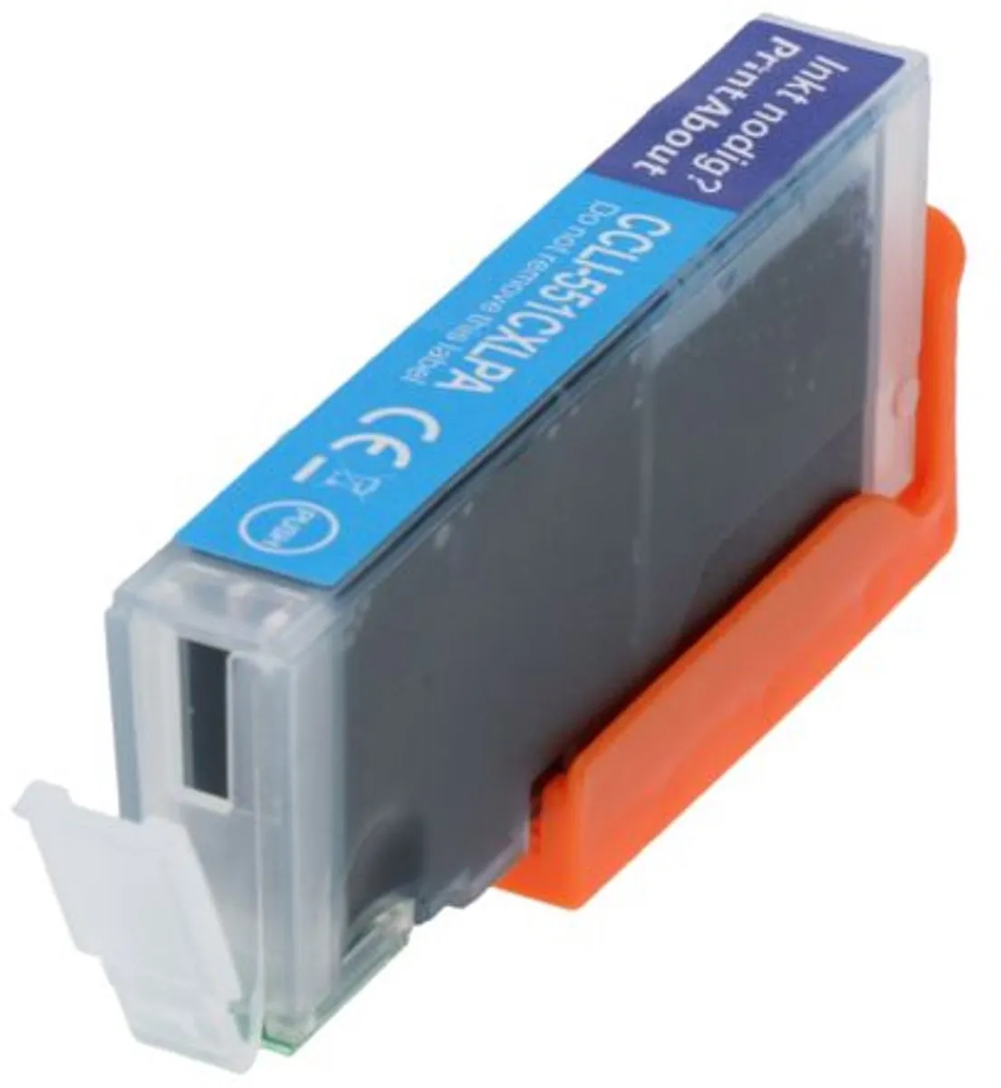 PrintAbout CLI-551C Inktcartridge - Cyaan - 15ml