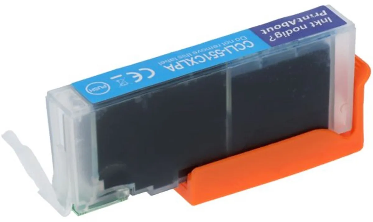 PrintAbout CLI-551C Inktcartridge - Cyaan - 15ml