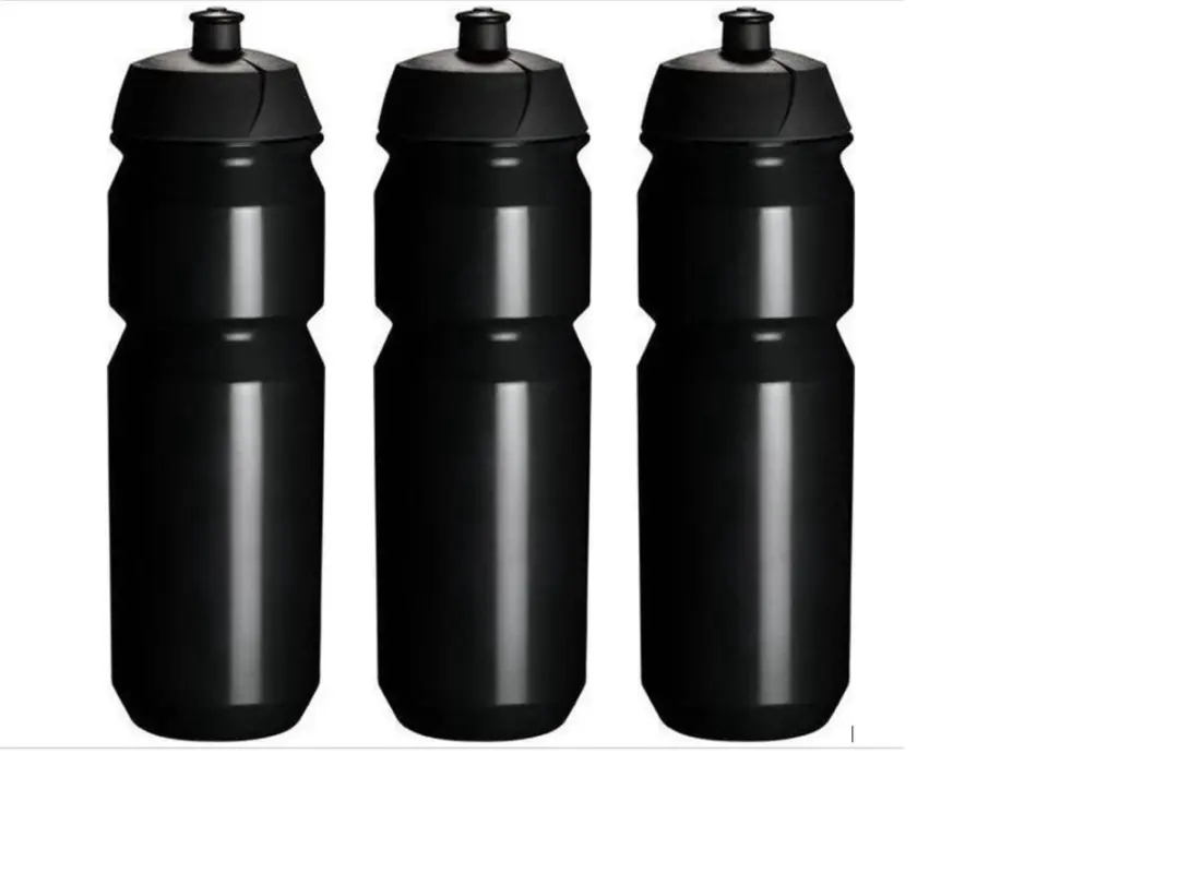 Tacx Shiva bidon zwart,750 ml, 3 pack