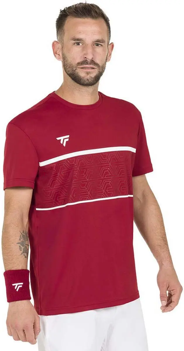Tecnifibre Team Tech T-shirt Met Korte Mouwen Rood M Man