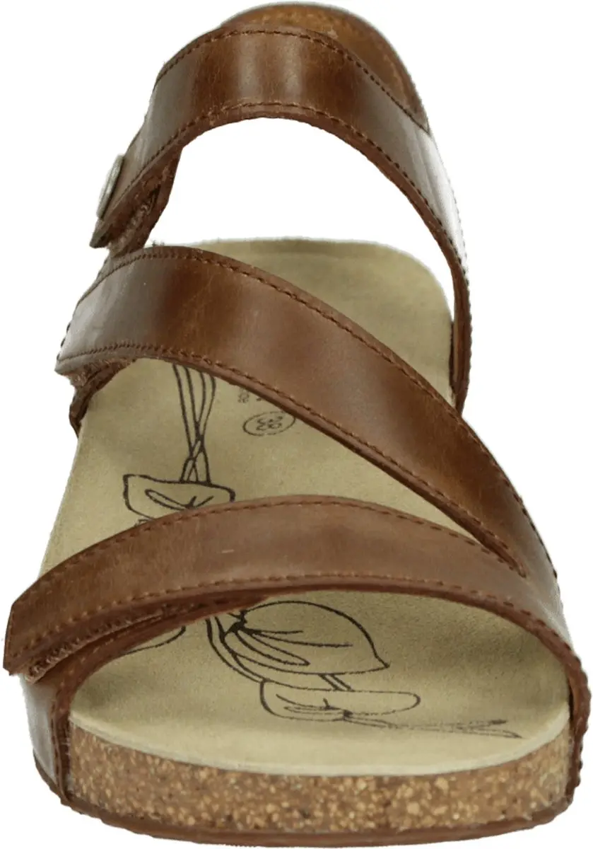 Josef Seibel Tonga 25 Sandalen - Cognac 37 - afbeelding 2 van 4