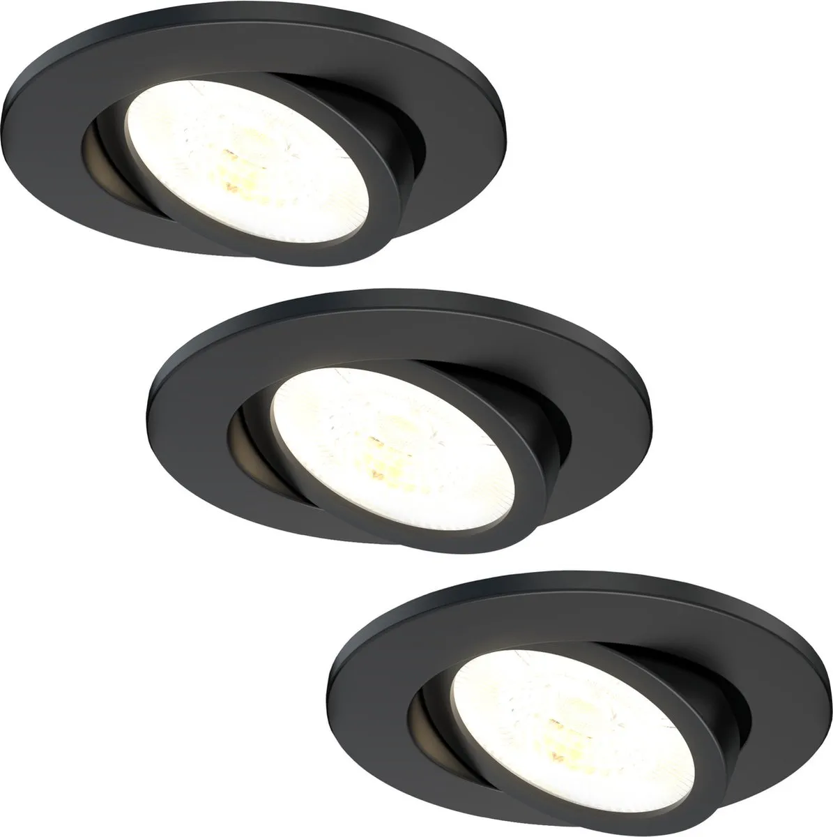Ledvion 3X LED Inbouwspot 7W IP65