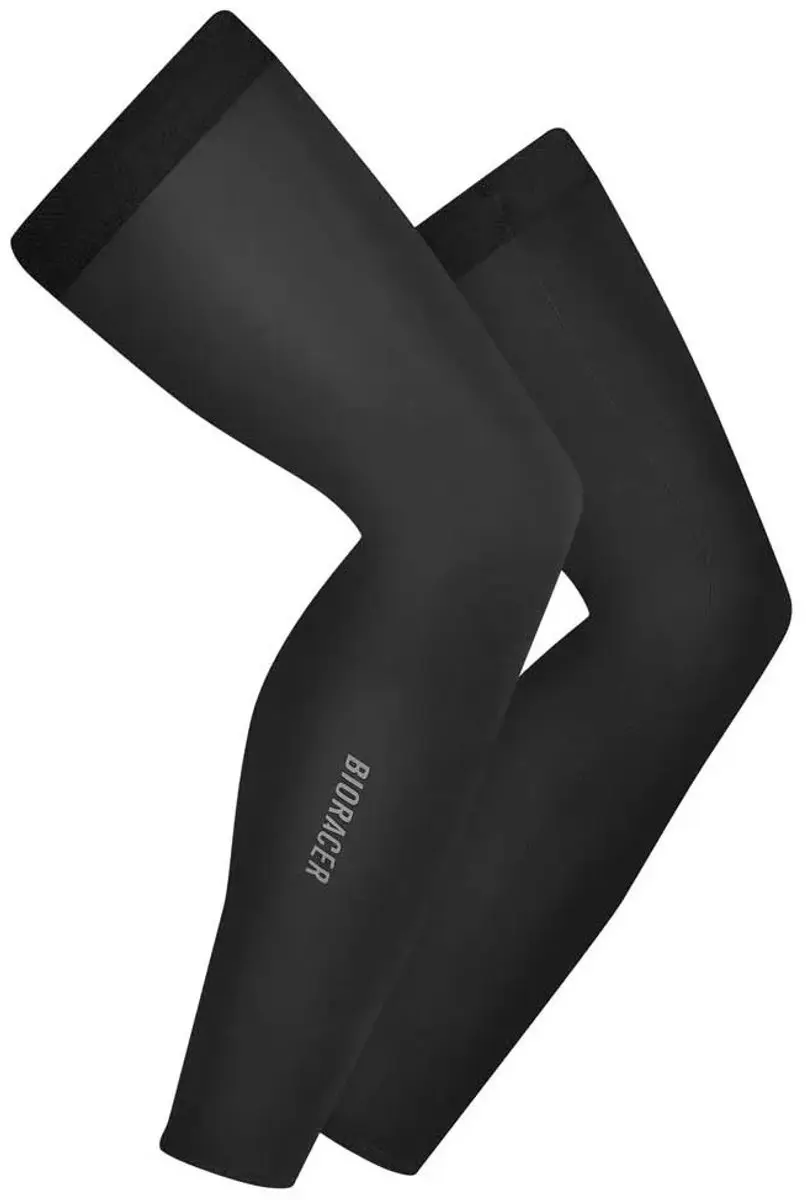 Bioracer Tempest Beenwarmers Unisex - Maat L - Zwart