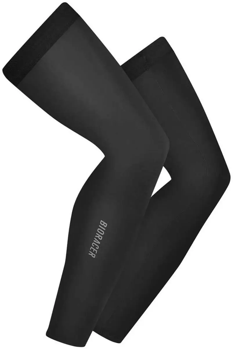 Bioracer Tempest Beenwarmers Unisex - Maat L - Zwart