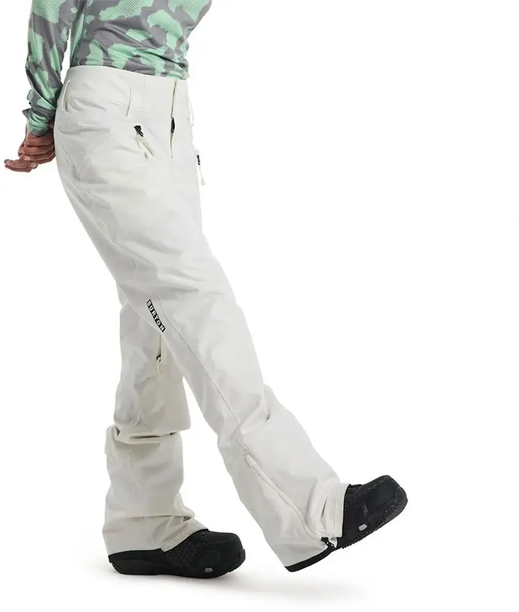 Burton Marcy High Rise Broek Wit L Vrouw