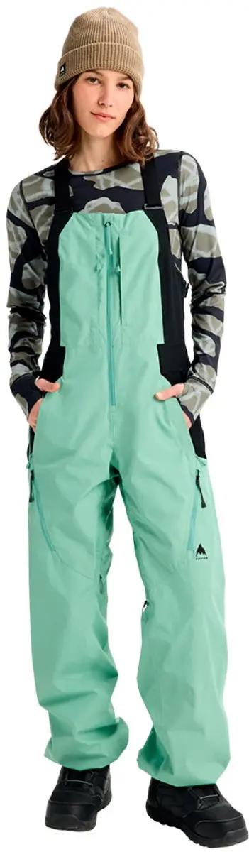 Burton Reserve 2l Bib Broek Groen XL Vrouw