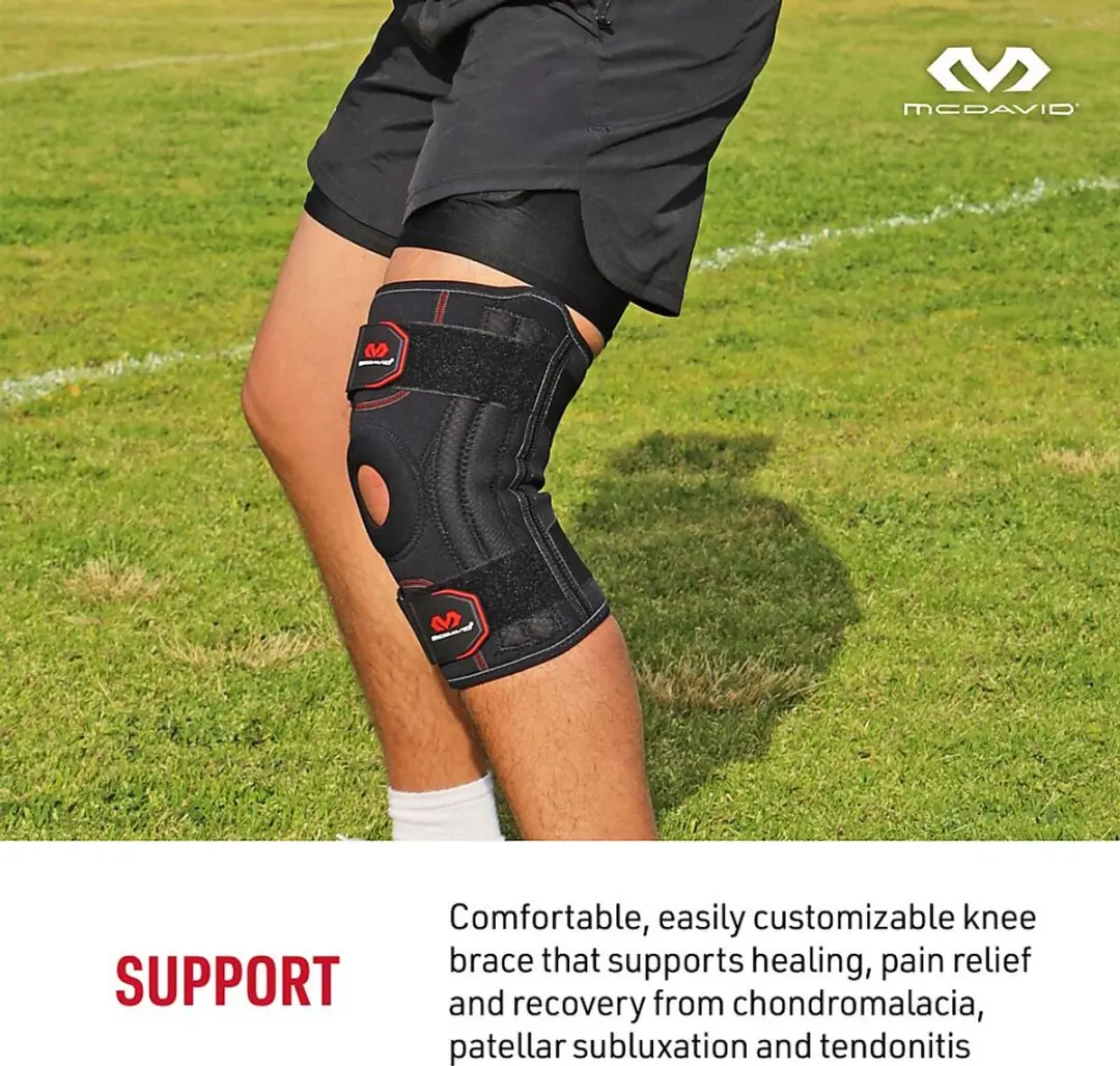 McDavid Kniebrace 421 XXL - Zwart - afbeelding 3 van 6