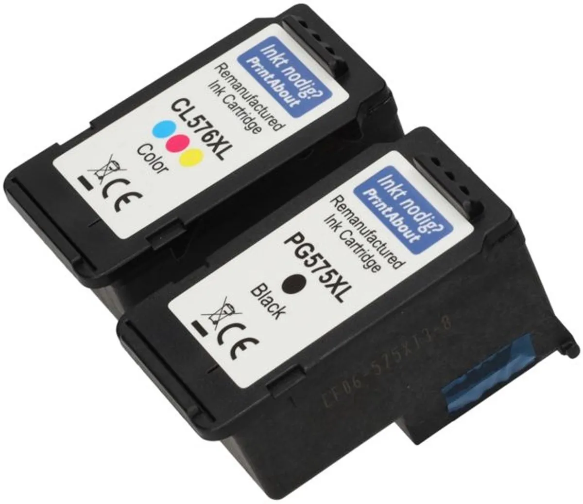 PrintAbout Canon PG-545/CL-546 Inktcartridges - 20 Stuks (Zwart + 3 Kleuren)