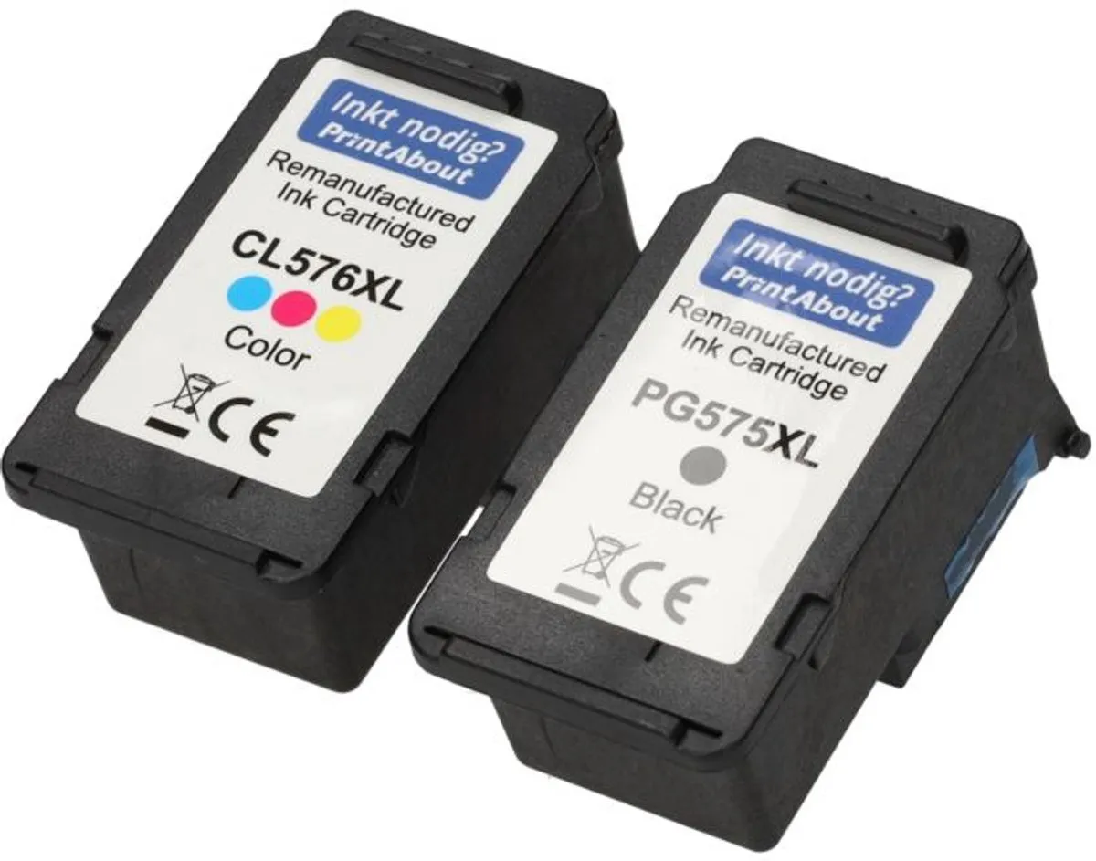 PrintAbout Canon PG-545/CL-546 Inktcartridges - 20 Stuks (Zwart + 3 Kleuren)