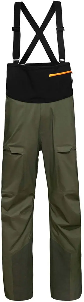 Mammut Haldigrat Hardshell Bib Broek Groen 46 / Short Man