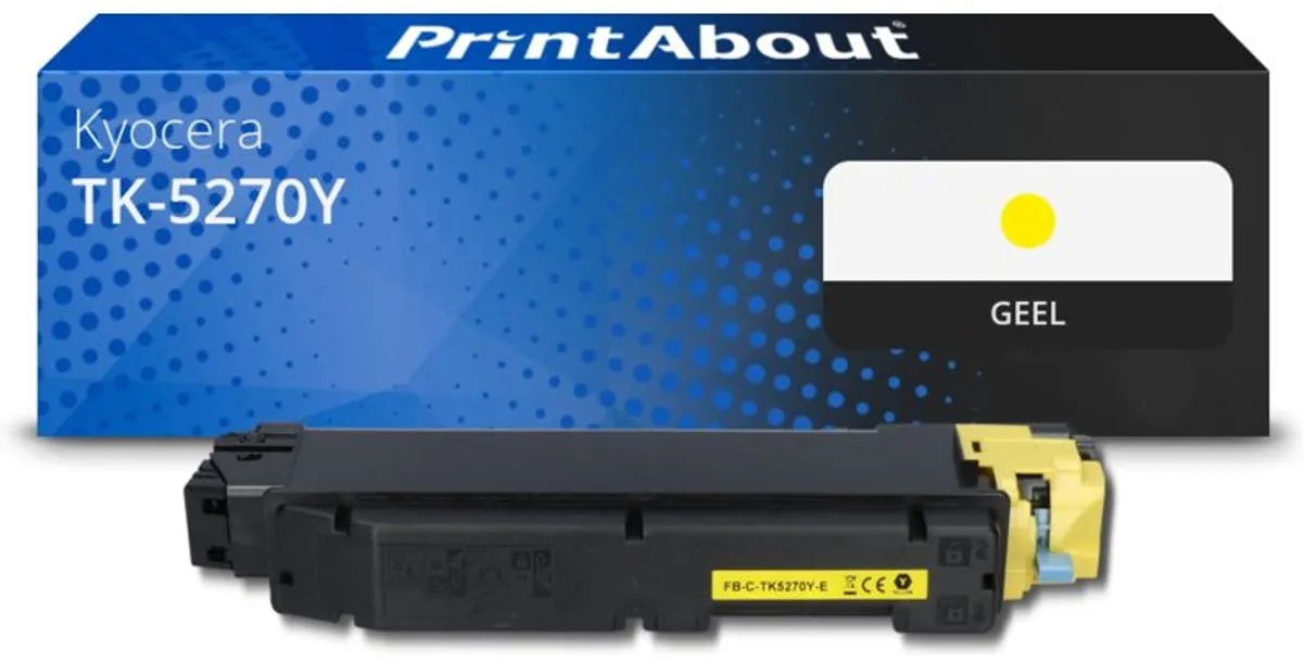 PrintAbout Kyocera TK-5270Y Toner Geel