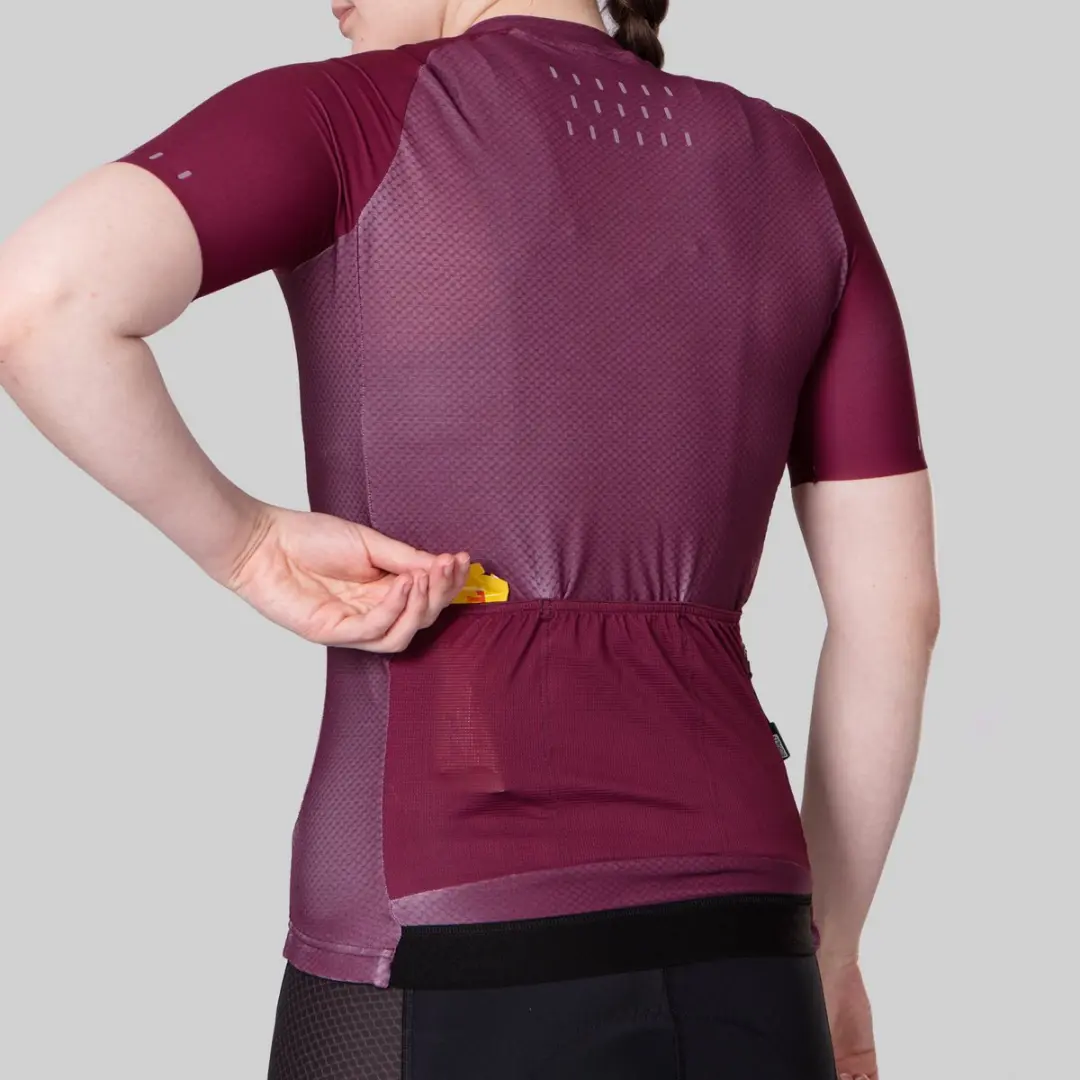 Bioracer Icon Coldblack Fietsshirt Dames XL - UV-Bescherming