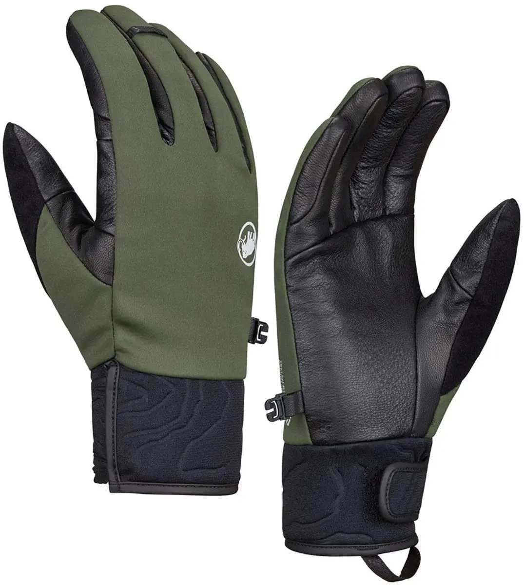 Mammut Astro Guide Handschoenen Groen 7 Man,Vrouw