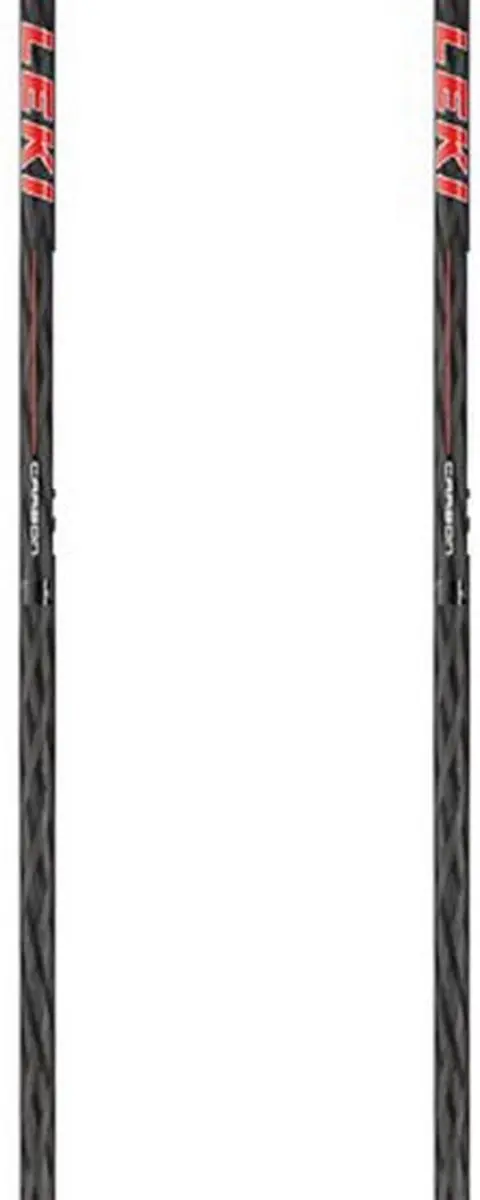 LEKI Vertical K Trailrunningstokken 130cm - White/Neon Red
