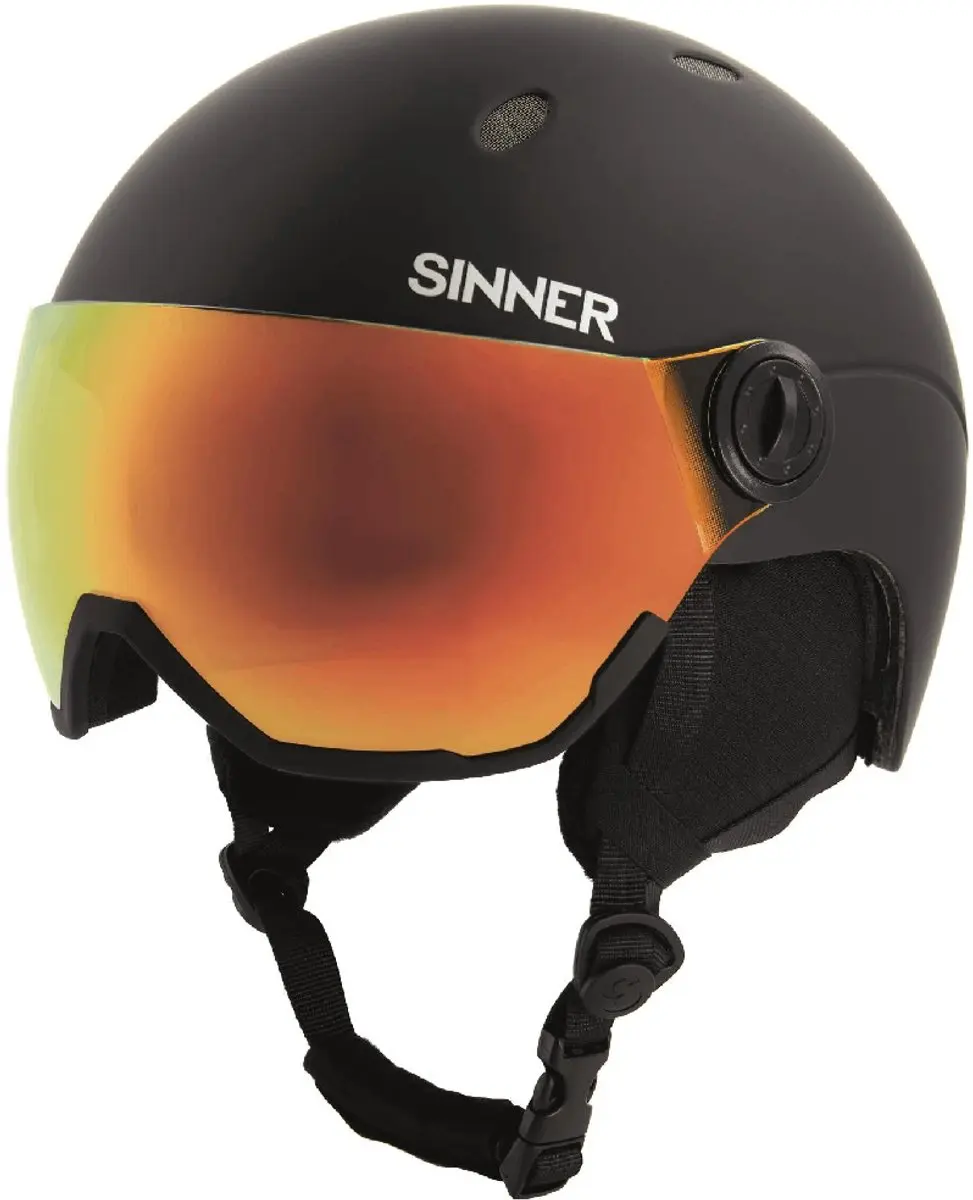 Sinner Titan Visor Skihelm Met Photochromic Vizier 2025