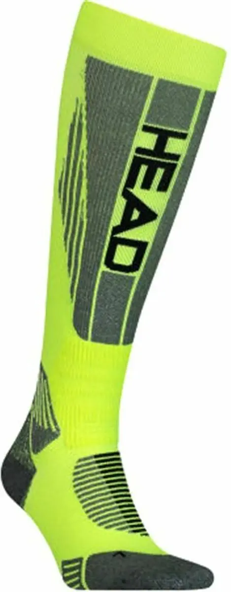 HEAD Skisokken Unisex Racer Kneehigh 1-pack Neon Yellow-35/38