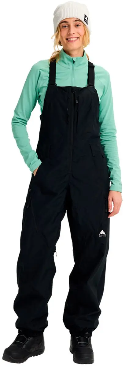 Burton Reserve 2l Bib Broek Zwart 2XL Vrouw