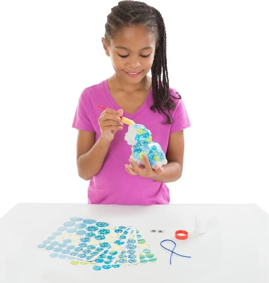 Melissa Hobbydoos Hond Patchwork - Kleurenmix