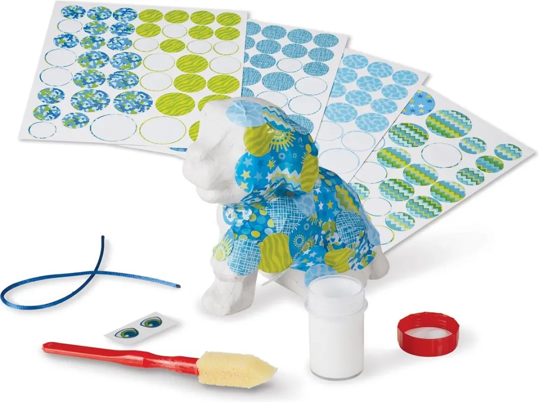 Melissa Hobbydoos Hond Patchwork - Kleurenmix