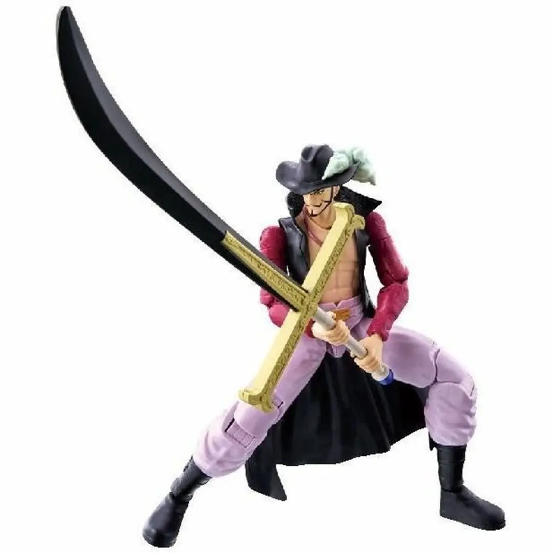 Bandai One Piece Mihawk Dracule Figuur 17cm - Officieel Gelicenseerd
