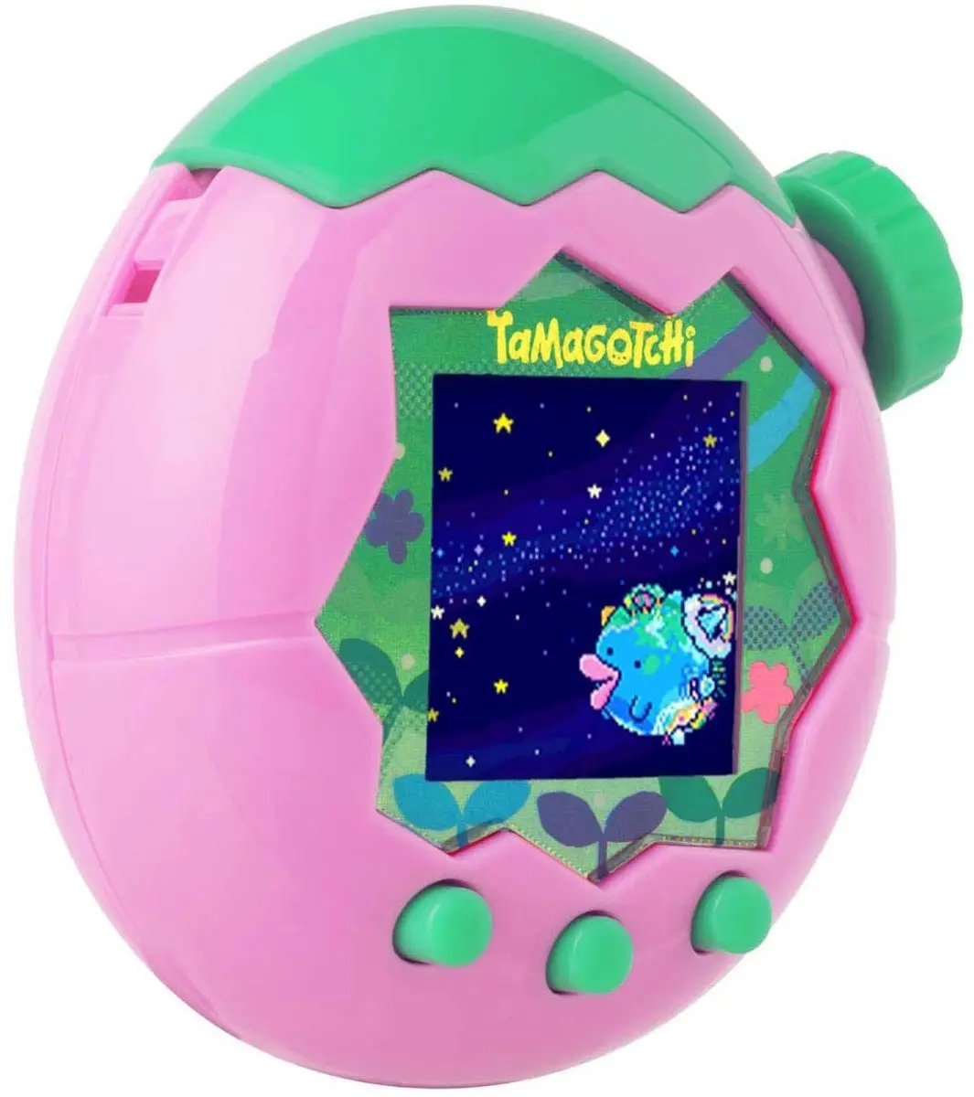 Bandai Tamagotchi Paradise Earth 02258577 - Roze/Groen