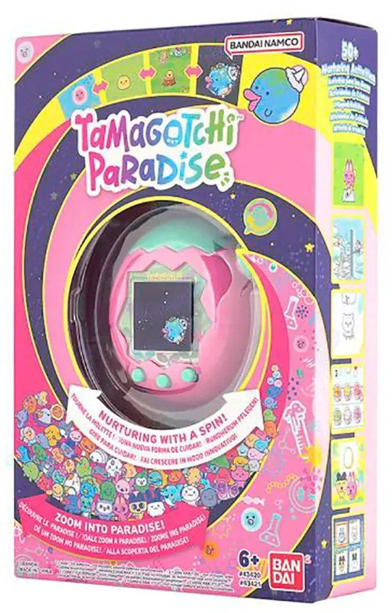 Bandai Tamagotchi Paradise Earth 02258577 - Roze/Groen