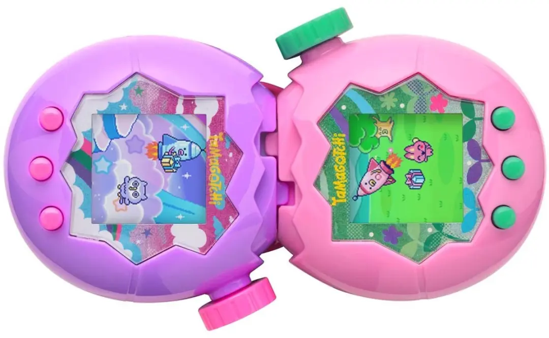 Bandai Tamagotchi Paradise Earth 02258577 - Roze/Groen