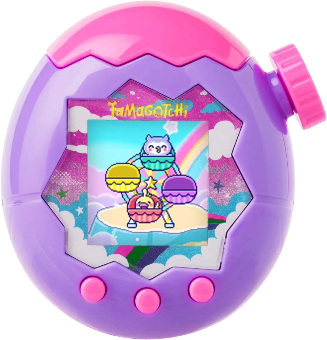 Bandai Tamagotchi Paradise Sky 43423 - Paars/Rozespeelgoed
