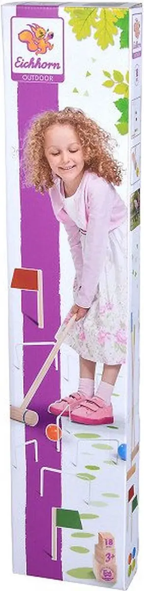Eichhorn Croquetset - 5 Kleuren - afbeelding 6 van 6