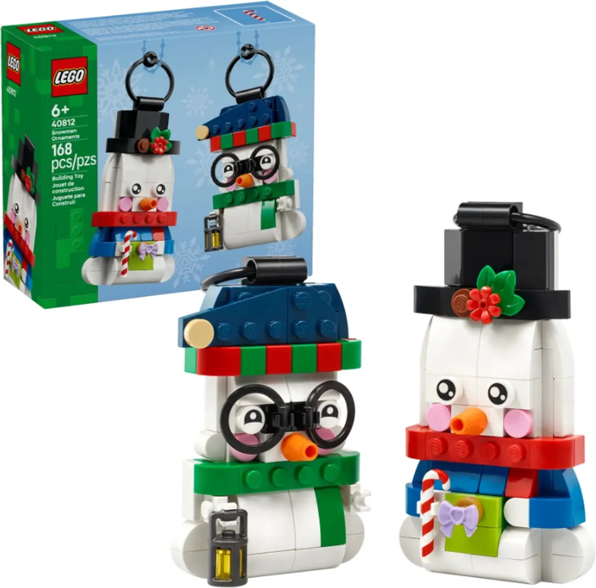 LEGO Kerst Sneeuwpopornamenten 40812