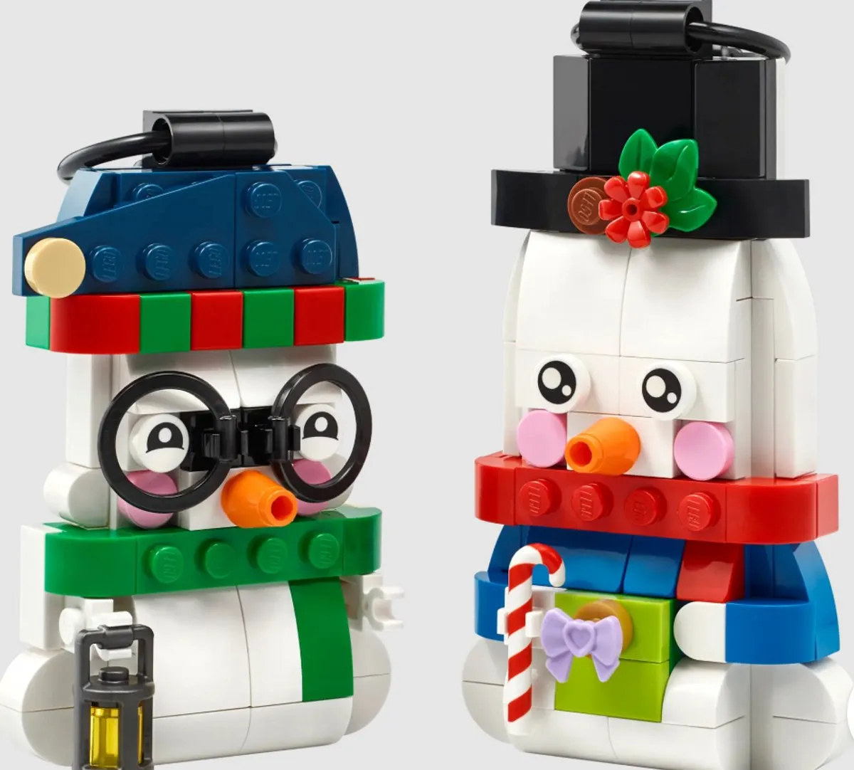 LEGO Kerst Sneeuwpopornamenten 40812 - 168 Stukken - Wit