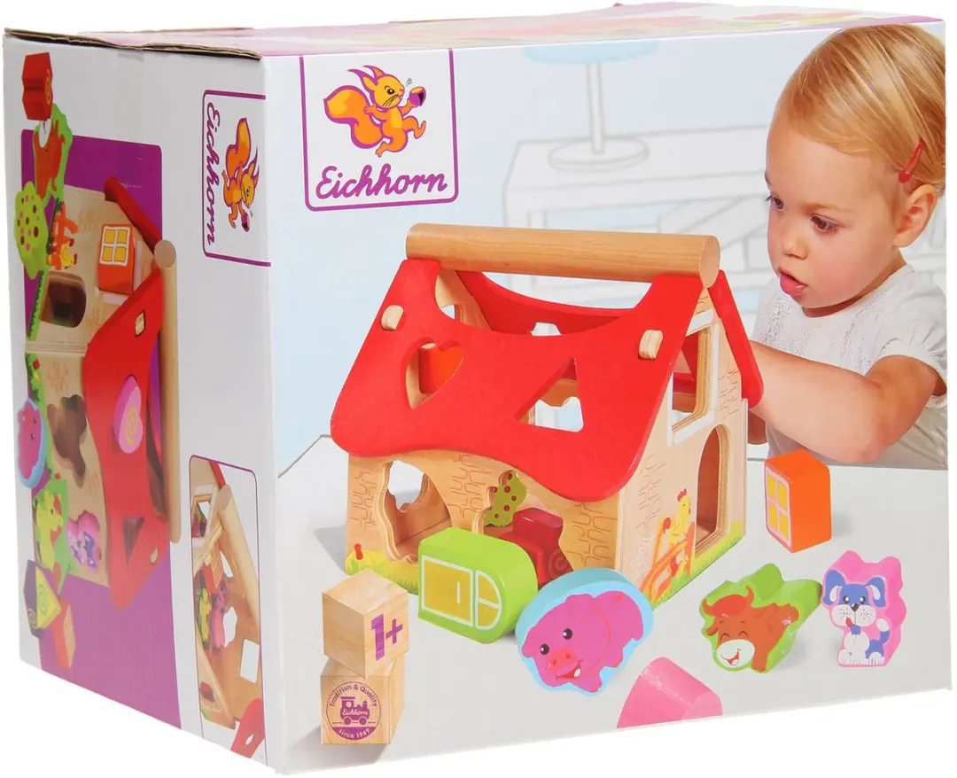 Eichhorn Huisje met Insteekvormen 100002098 - Meerkleurig - afbeelding 2 van 6
