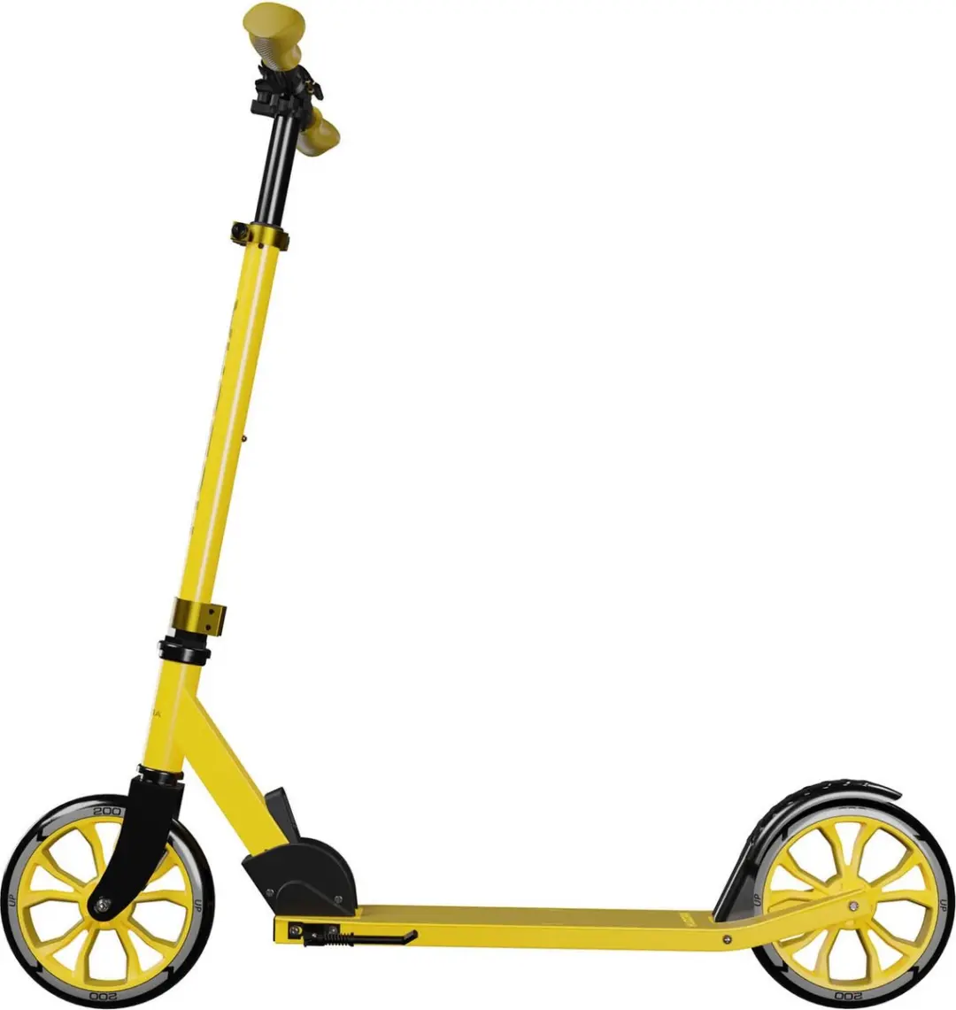 Hudora Scooter Up 200 Step 200mm - Geel