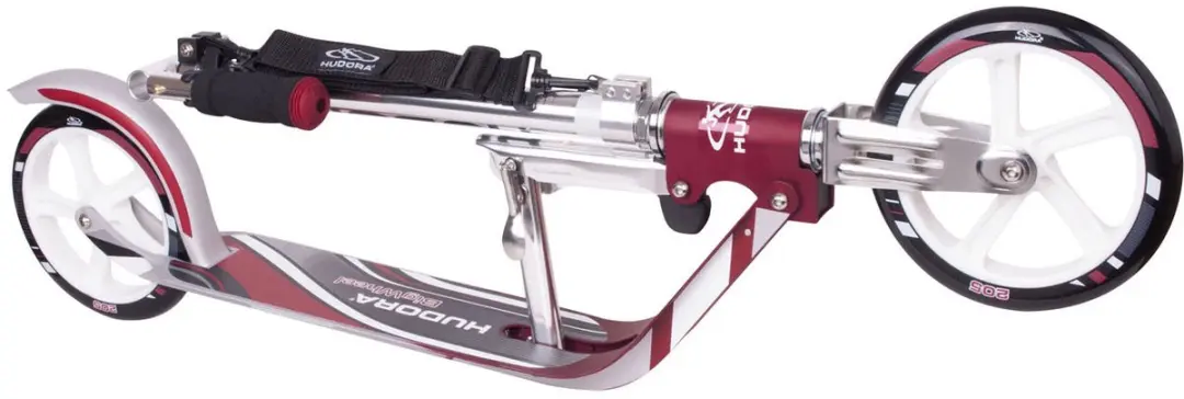 Hudora BigWheel 205 Scooter Step - Magenta/Zilver