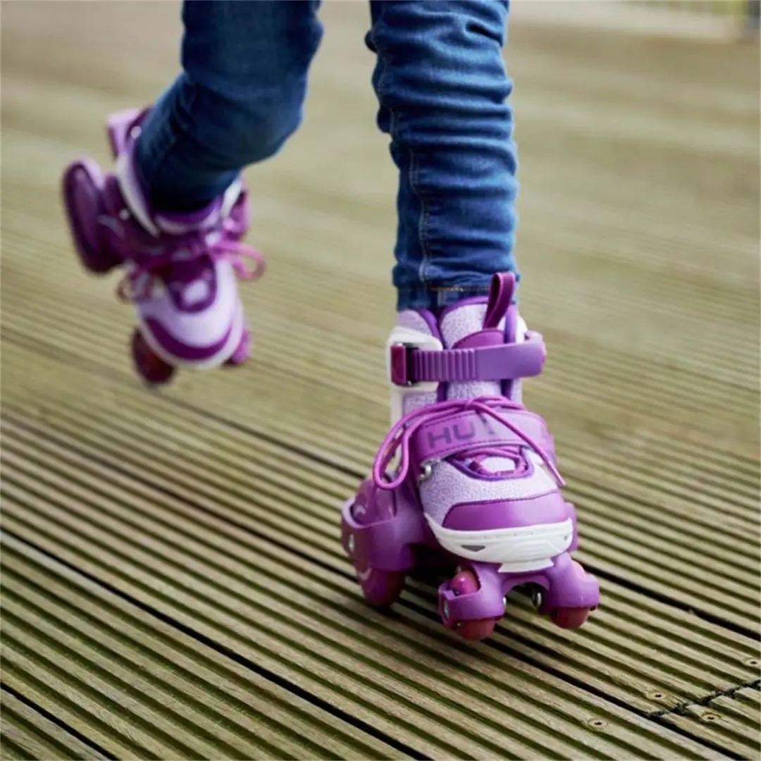 Hudora My First Quad Rolschaatsen 26-29 - Paars