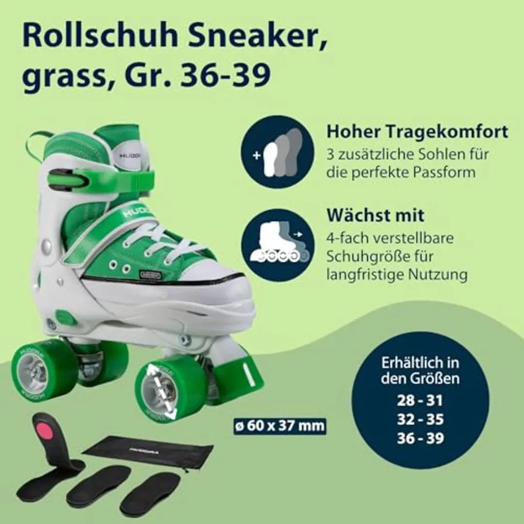 Hudora 22078 Rolschaatsen Sneaker - Maat 36-39