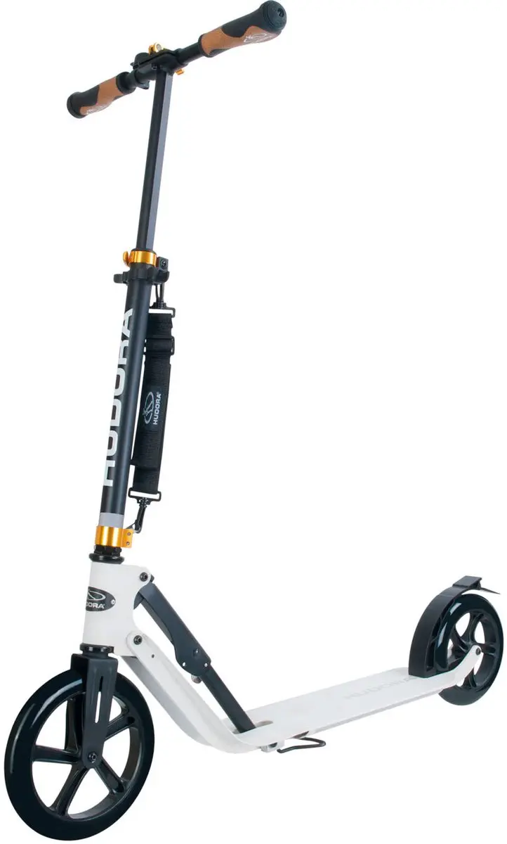 Hudora BigWheel Style 230 Scooter - 230mm - Wit