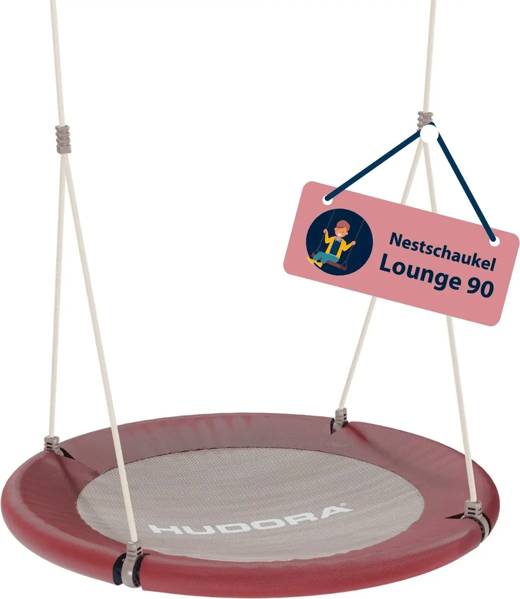 Hudora Nestschommel Lounge 90 Amber - afbeelding 6 van 6