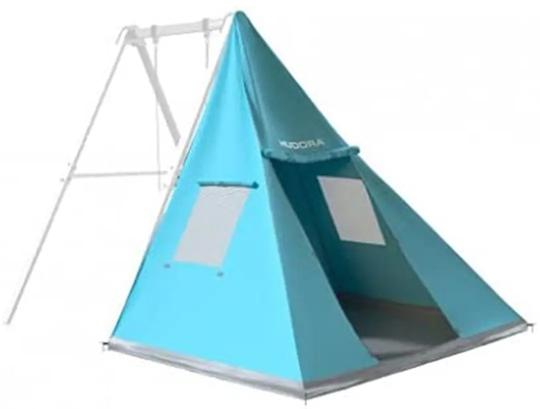 HUDORA 64037, Tent, Geschikt voor buitengebruik, Polyethyleen, Blauw, 2 kg