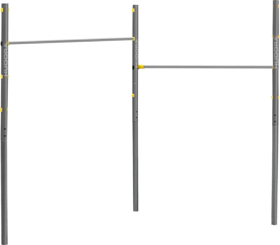 Hudora Rekstok Pro Double 64004 - Grijs