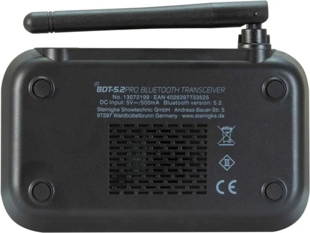 Omnitronic BDT-5.2PRO Bluetooth Transceiver - aptX HD - afbeelding 4 van 5