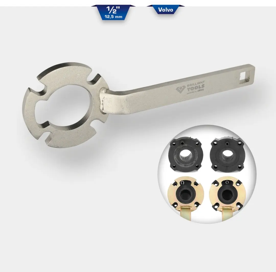 Brilliant Tools BT571090 Trillingsdemper Borgsleutel - Ford/Volvo - afbeelding 2 van 3