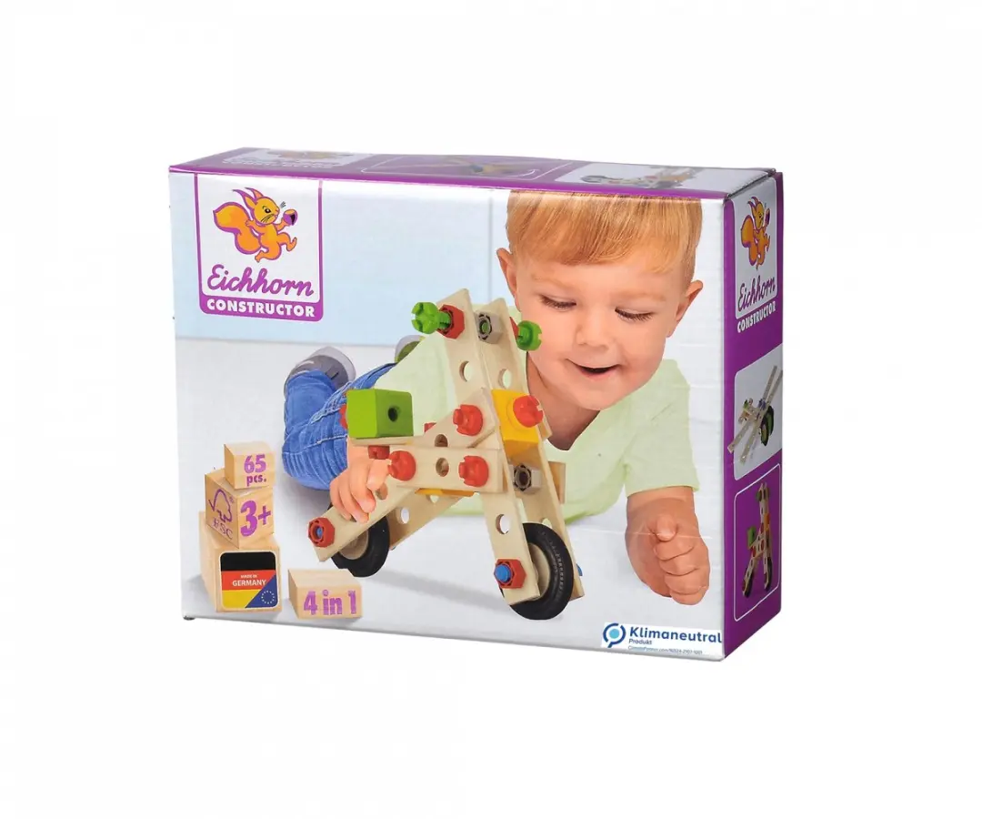 Eichhorn Constructor 65-delig - Vanaf 3 jaar - afbeelding 4 van 6