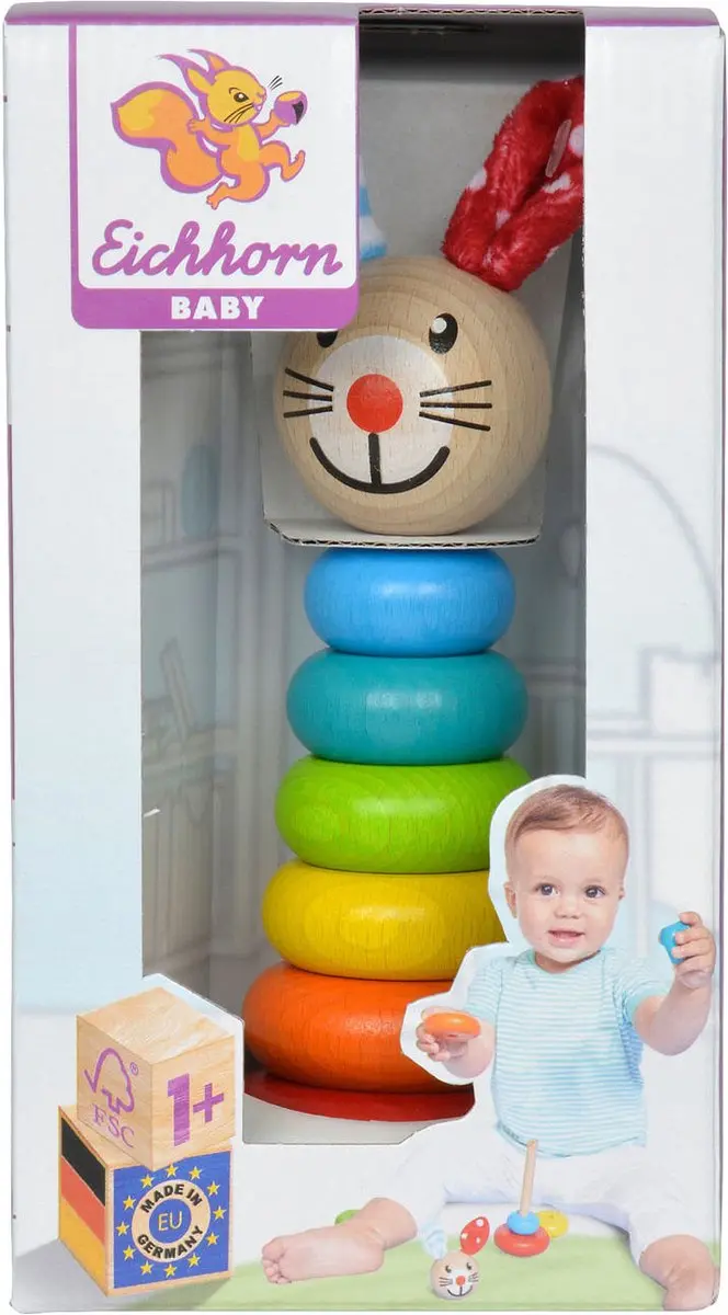 Eichhorn HEROS Baby Steckfigur Maus