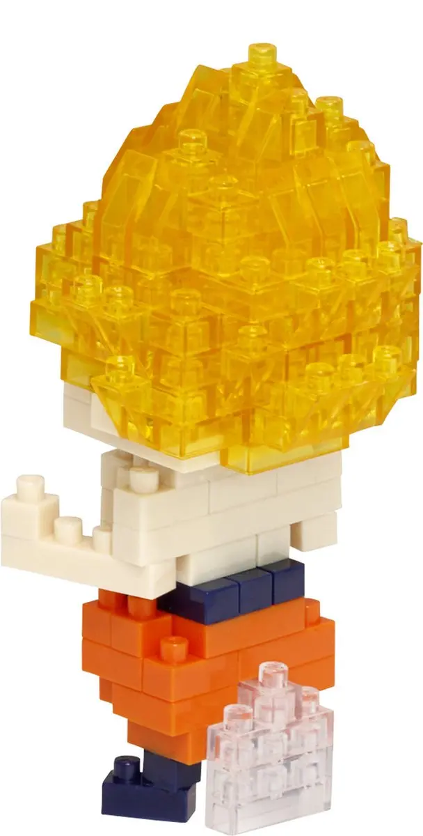 Bandai Nanoblock NBDB-007 Son Goku Super Saiyan Bouwset - 1 Stuk
