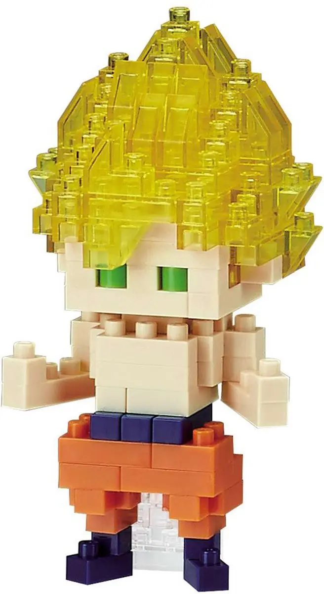 Bandai Nanoblock NBDB-007 Son Goku Super Saiyan Bouwset